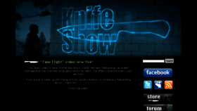 What Knifeshowinc.com website looked like in 2015 (9 years ago)