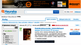 What Knihy.heureka.cz website looked like in 2015 (9 years ago)
