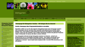 What Kleingarten-infonetz.de website looked like in 2015 (9 years ago)
