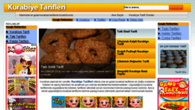 What Kurabiyetarifleri.com website looked like in 2015 (9 years ago)