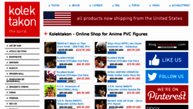 What Kolektakon.com website looked like in 2015 (9 years ago)