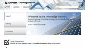 What Knowledge.autodesk.com website looked like in 2015 (9 years ago)