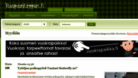 What Kuopionkirppari.fi website looked like in 2015 (8 years ago)