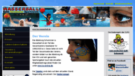 What Ksv-wasserball.de website looked like in 2015 (9 years ago)