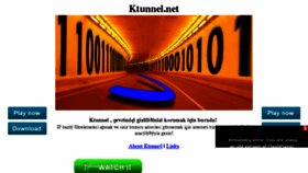 What Ktunnel.com website looked like in 2015 (8 years ago)