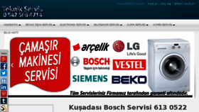 What Kusadasiboschservisi.com website looked like in 2015 (9 years ago)
