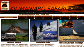 What Kilimanjarosafariexpeditions.com website looked like in 2015 (9 years ago)
