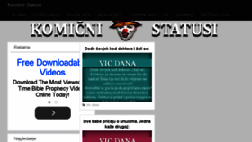 What Komicnistatusi.co website looked like in 2015 (8 years ago)