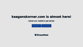 What Keaganskorner.com website looked like in 2015 (8 years ago)