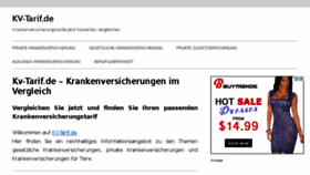 What Kv-tarif.de website looked like in 2015 (8 years ago)