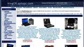 What Kingoflaptops.com website looked like in 2015 (8 years ago)