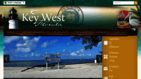 What Keywestcity.com website looked like in 2015 (9 years ago)