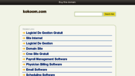 What Kokoom.com website looked like in 2015 (8 years ago)