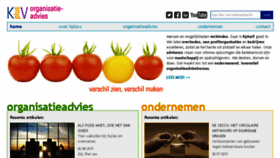 What Kplusv.nl website looked like in 2015 (8 years ago)