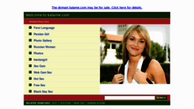 What Kalame.com website looked like in 2011 (12 years ago)