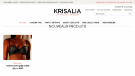 What Krisalia.ma website looked like in 2015 (8 years ago)