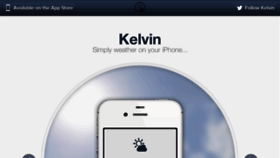 What Kelvinapp.com website looked like in 2015 (8 years ago)