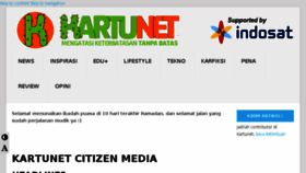 What Kartunet.or.id website looked like in 2015 (8 years ago)