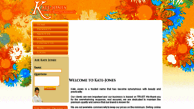 What Kate-jones.com website looked like in 2015 (8 years ago)