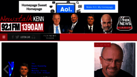 What Kennradio.com website looked like in 2015 (8 years ago)