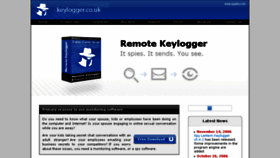 What Keylogger.co.uk website looked like in 2015 (8 years ago)