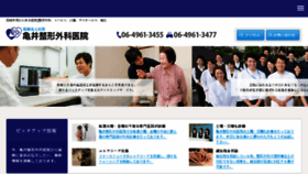 What Kamei-seikei.com website looked like in 2015 (8 years ago)