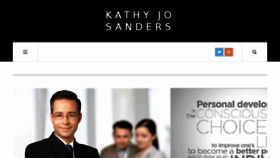 What Kathyjosanders.com website looked like in 2015 (8 years ago)