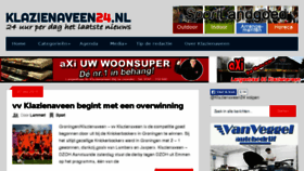 What Klazienaveen24.nl website looked like in 2015 (8 years ago)