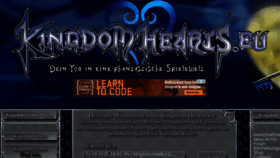 What Kingdom-hearts.eu website looked like in 2015 (8 years ago)