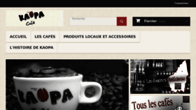 What Kaopacafe.com website looked like in 2015 (8 years ago)