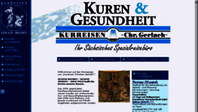 What Kurreisen-gerlach.de website looked like in 2015 (8 years ago)