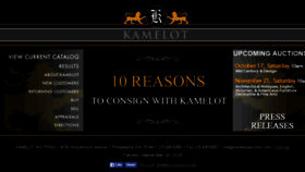 What Kamelotauctions.com website looked like in 2015 (8 years ago)