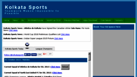 What Kolkatasports.com website looked like in 2015 (8 years ago)