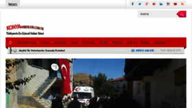 What Konyahaberleri.com.tr website looked like in 2015 (8 years ago)