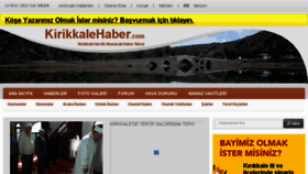 What Kirikkalehaber.com website looked like in 2015 (8 years ago)