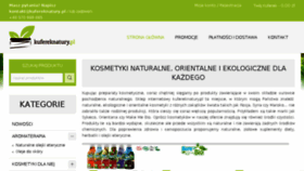 What Kufereknatury.pl website looked like in 2015 (8 years ago)