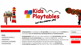 What Kidsplaytables.nl website looked like in 2015 (8 years ago)