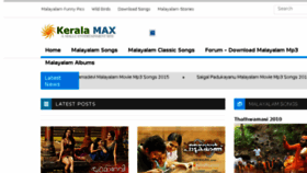 What Keralamax.com website looked like in 2015 (8 years ago)