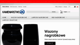 What Kamieniarstwo24.eu website looked like in 2015 (8 years ago)