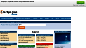 What Kerst.startpagina.nl website looked like in 2015 (8 years ago)