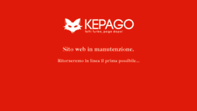 What Kepago.it website looked like in 2015 (8 years ago)