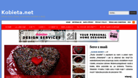 What Kobieta.net website looked like in 2015 (8 years ago)