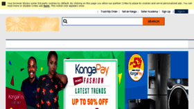 What Konga.com website looked like in 2015 (8 years ago)