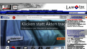 What Kanzleirechner.de website looked like in 2015 (8 years ago)