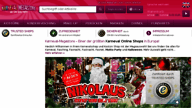 What Karnevalskult.de website looked like in 2015 (8 years ago)