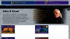 What Kirael.com website looked like in 2015 (8 years ago)