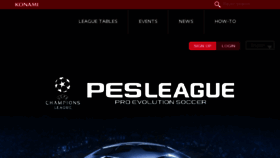 What Konami-pesleague.de website looked like in 2015 (8 years ago)