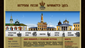 What Kostroma.ru website looked like in 2015 (8 years ago)