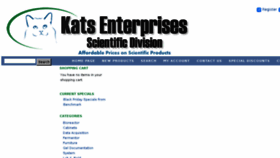 What Katsci.com website looked like in 2015 (8 years ago)