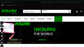 What Krankgolfstore.foxycart.com website looked like in 2015 (8 years ago)